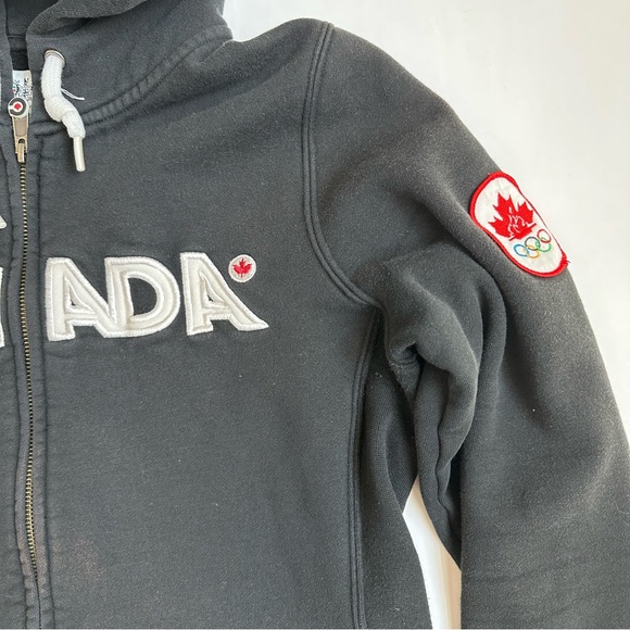 Hudson’s Bay Co. Women’s Hoodie Canadian Olympic Sweatshirt M - Picture 6 of 10